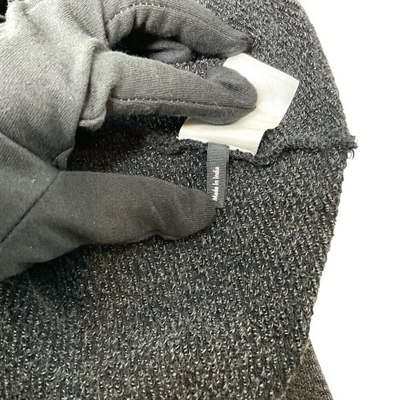 Paige Raeanne Graphic Sweatshirt Washed Black Size XS Rose Garden Melody - Picture 10 of 10